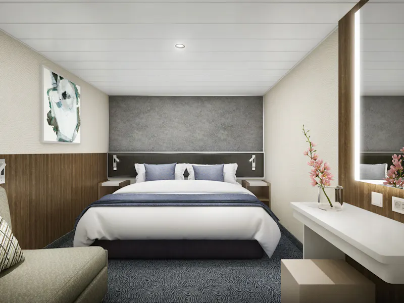 HDKreuzfahrtNCLNorwegianSpirit Innenkabine