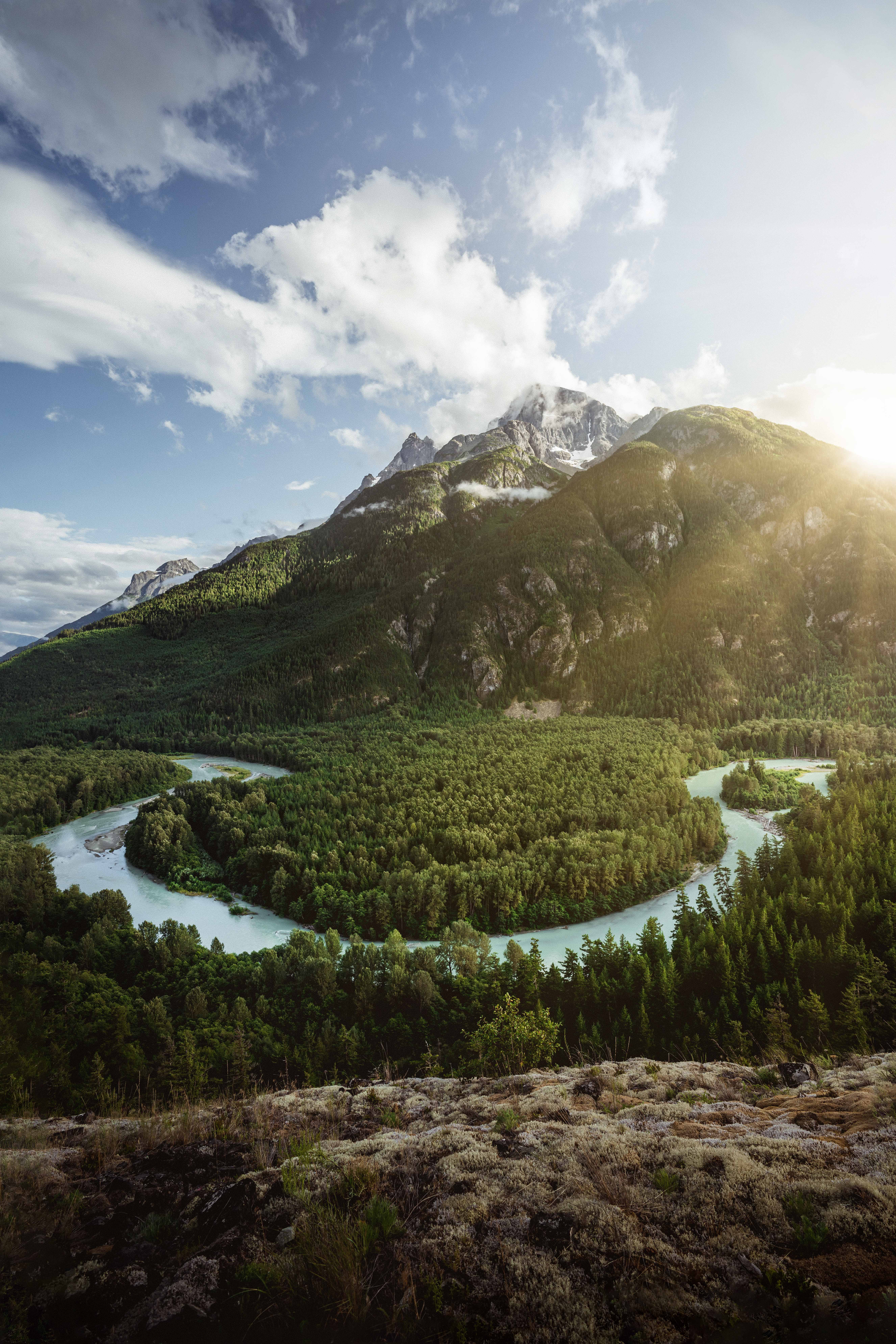 Bella Coola River, Tweedsmuir Park Lodge