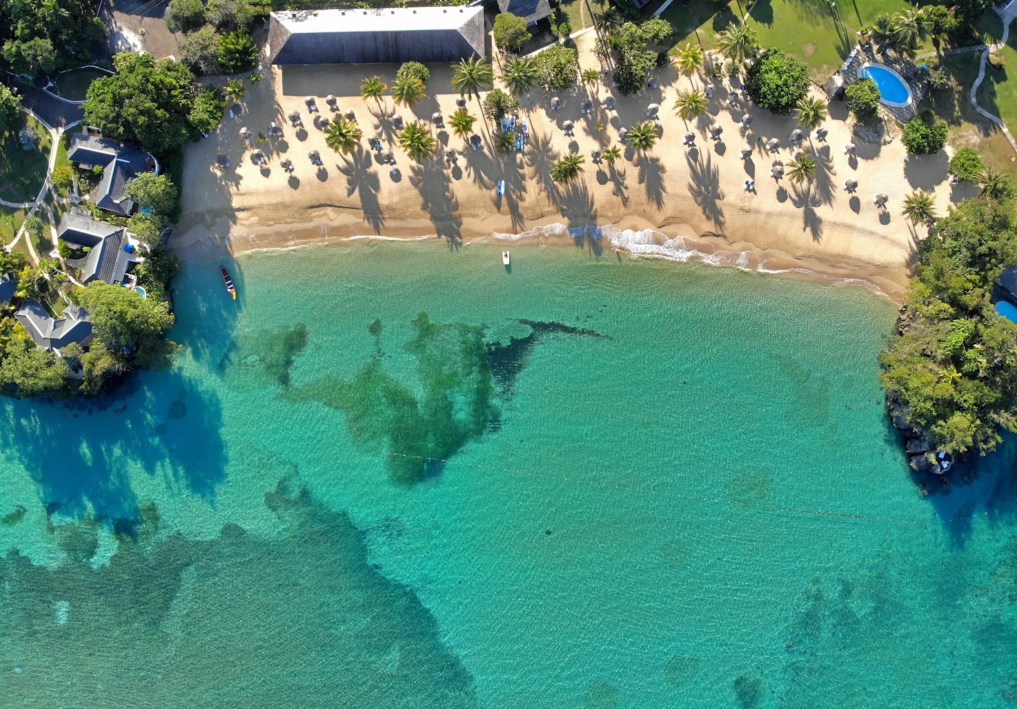 HDHotelJamaikaJamaica Inn Ocho RiosBEACH BIRDSEYE