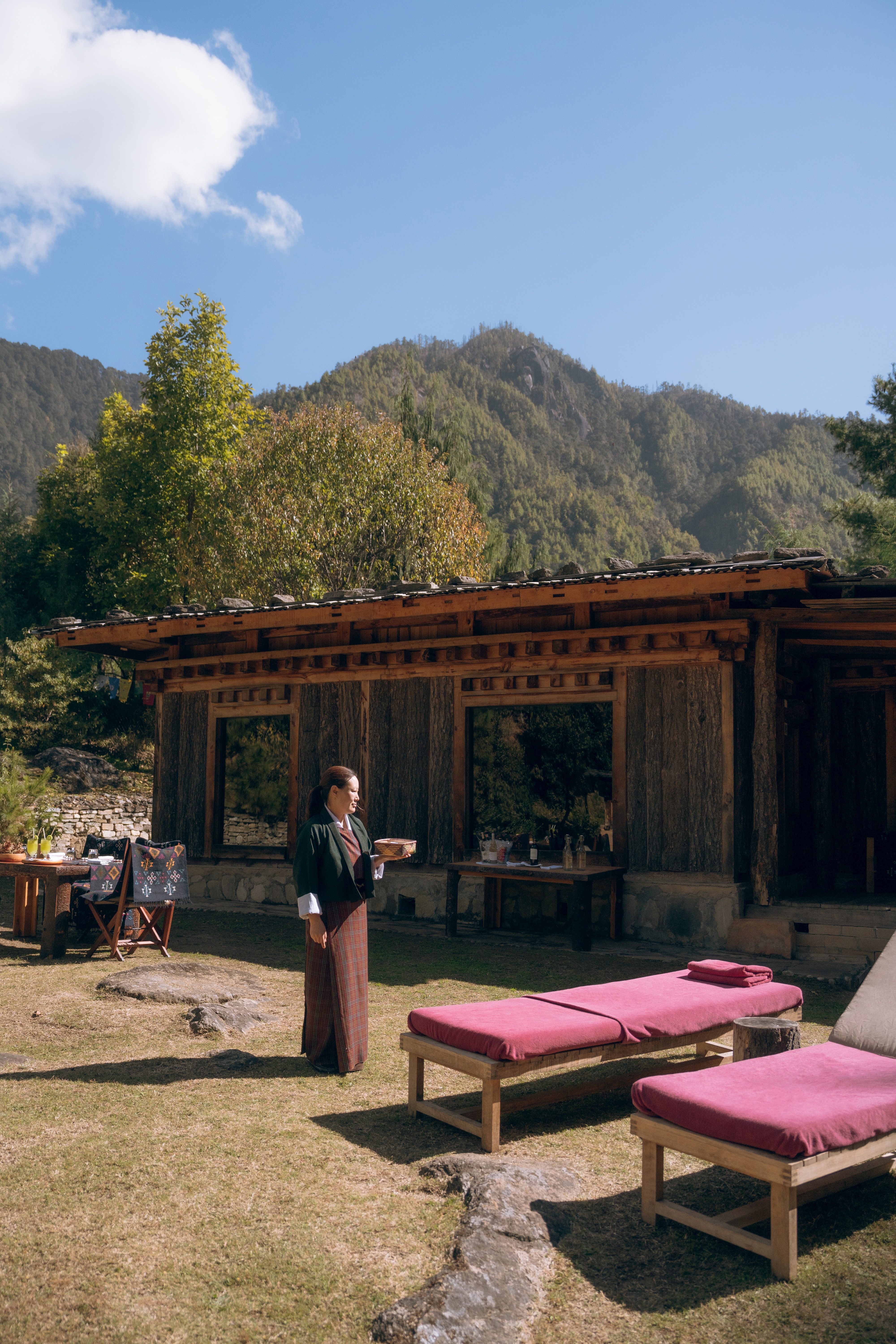 HDHotelBhutanAmankoraParoCabin at the Base of Tigers Nest