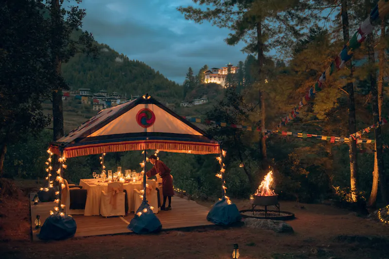 HDHotelBhutanAmankoraParoDinner 1