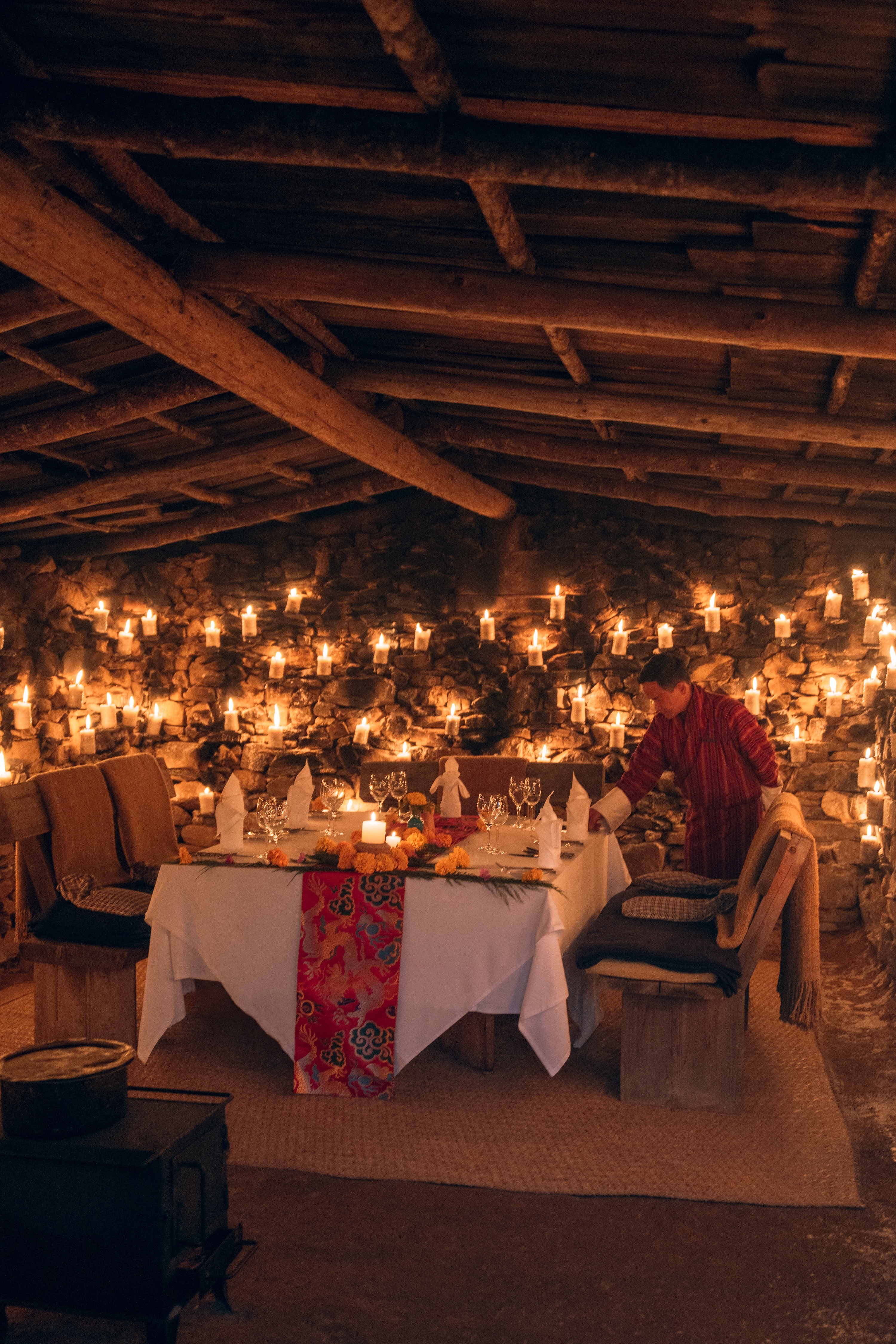 HDHotelBhutanAmankoraGangteyPotato Shed Dinner 4