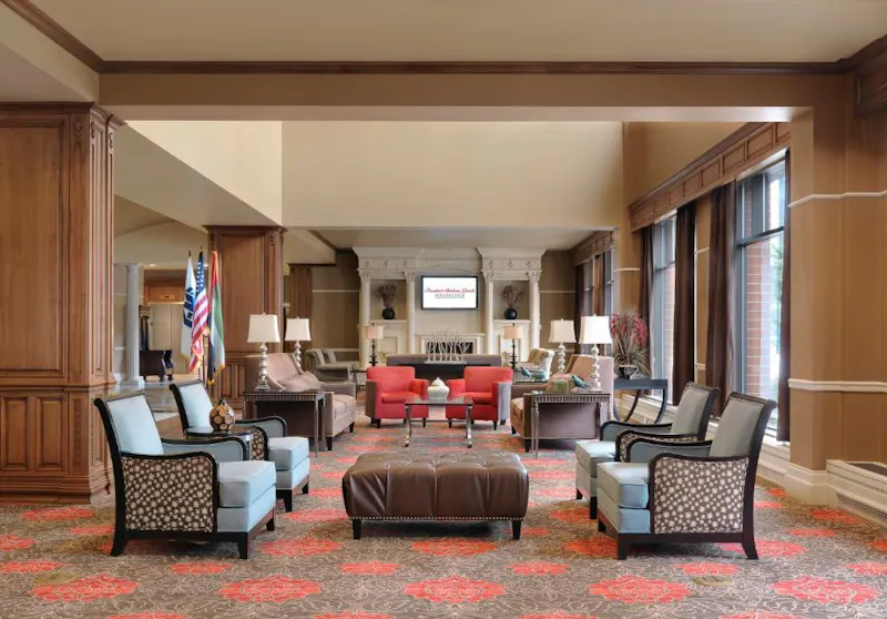 HDHotelMissouriSpringfieldThe President Abraham Lincoln Hotel Lobby