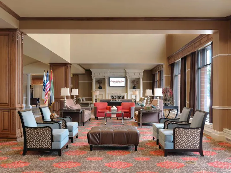 HDHotelMissouriSpringfieldThe President Abraham Lincoln Hotel Lobby