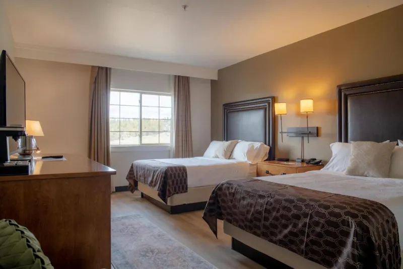Zimmer mit 2 Queen Betten