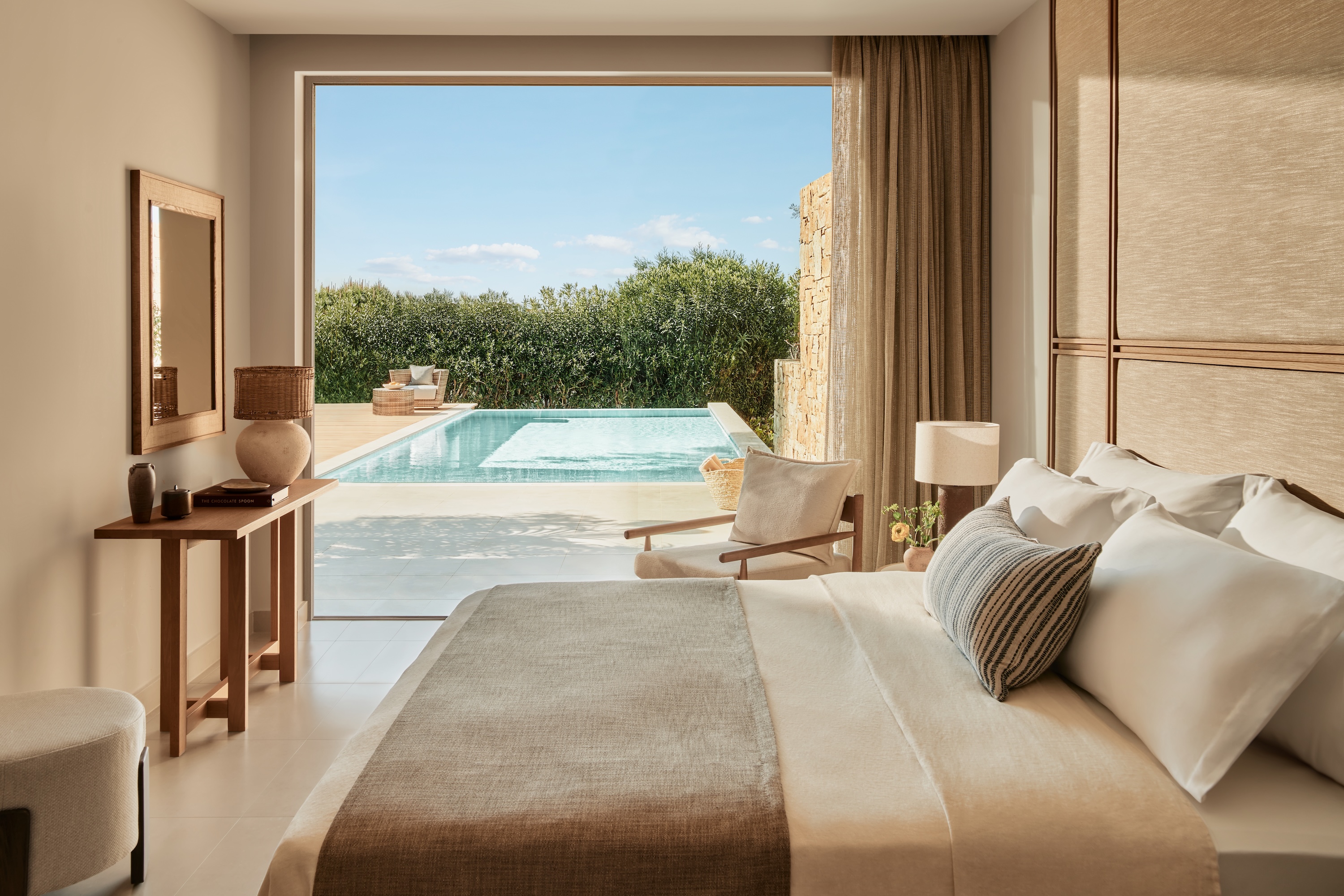 HDHotelGriechenlandIkos OliviaDeluxe One Bedroom Bungalow Suite Pool Garden