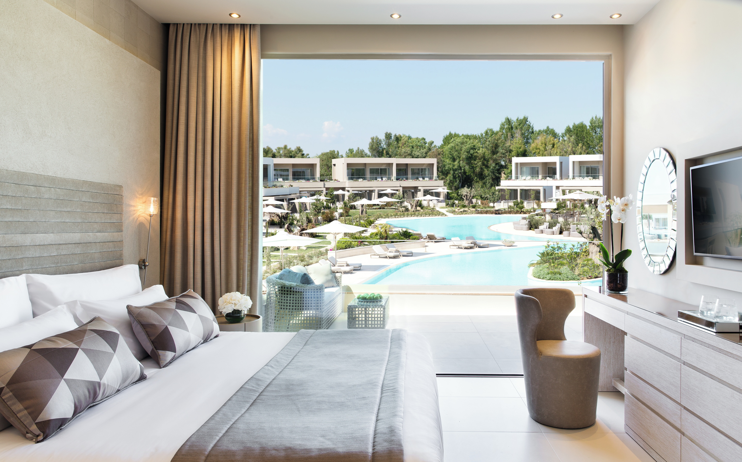 HDHotelGriechenlandSani DunesOne Bedroom Suite Grand Balcony