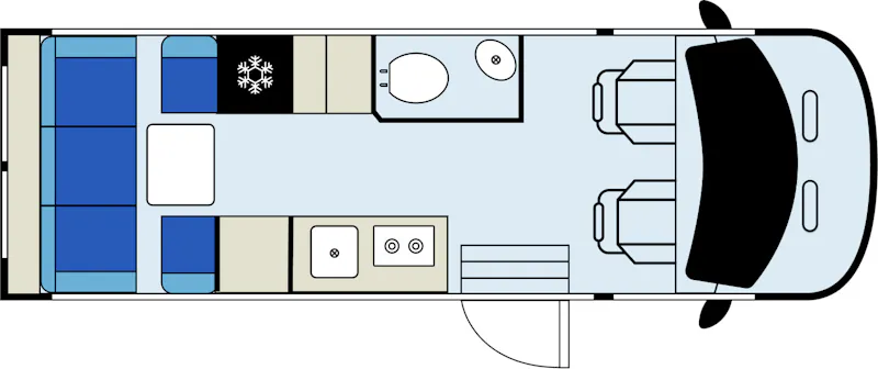 CanaDream: Deluxe Van Conversion DVC - 22ft