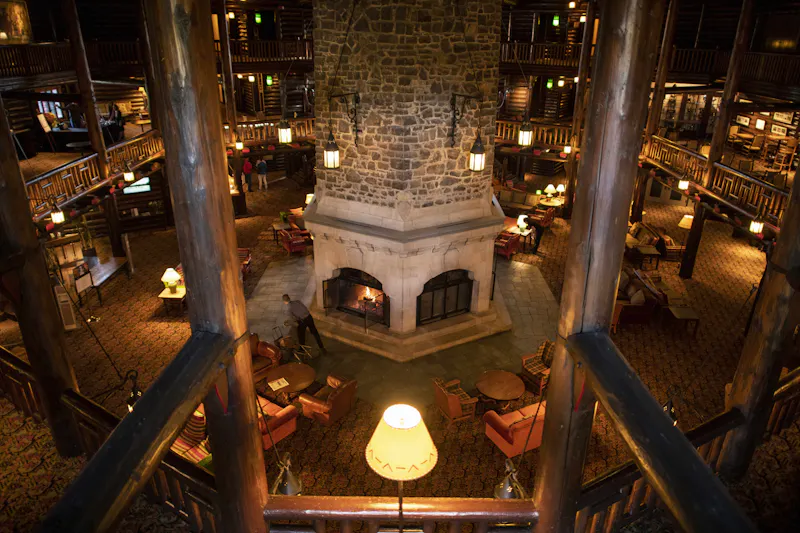 Lobby, Chateau Montebello
