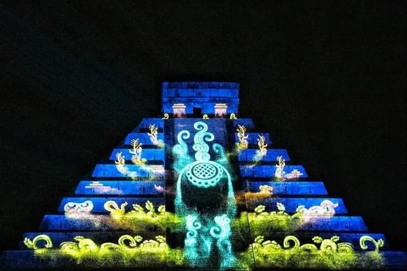 HDMexicoChichen Itza Lichtshow1