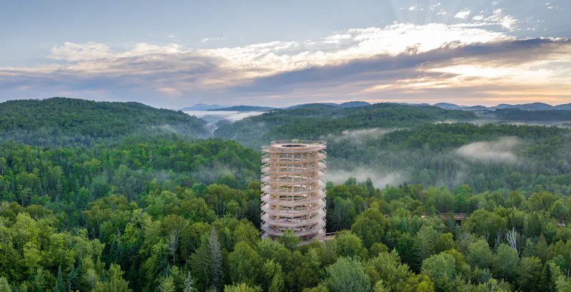 Sentier des cimes Laurentides