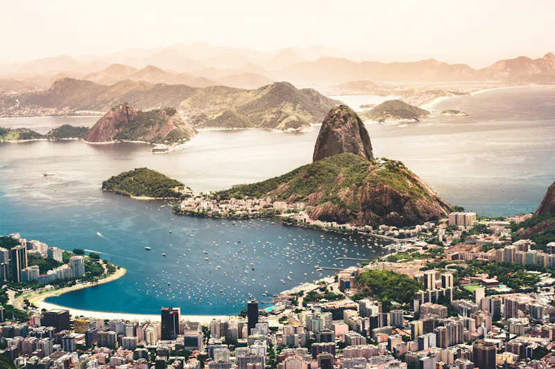 HDBrasilienRio de JaneiroStadt von oben