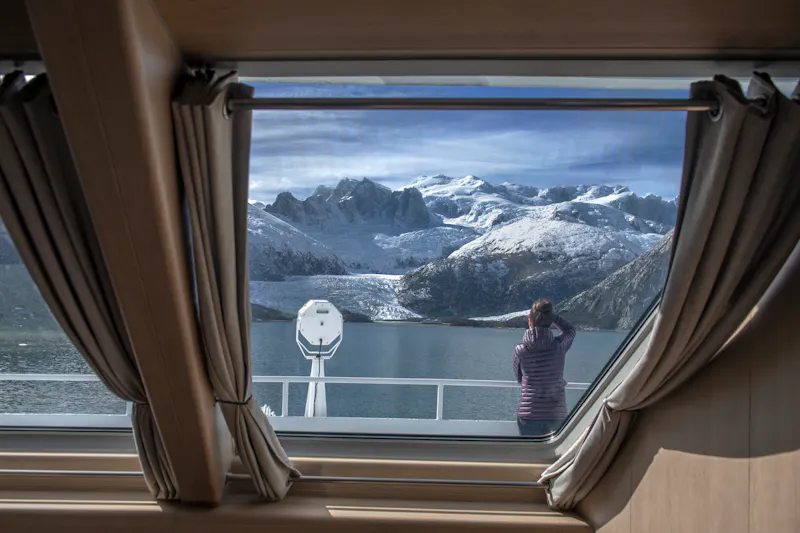 HDArgentinienMS Stella AustralisSicht aus Cabin