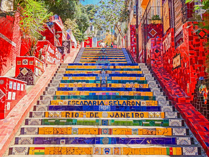 HDBrasilienRio de JaneiroEscadaria Selaron