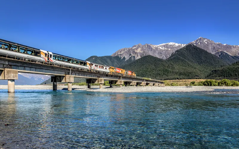 Brücke über den Waimakariri River