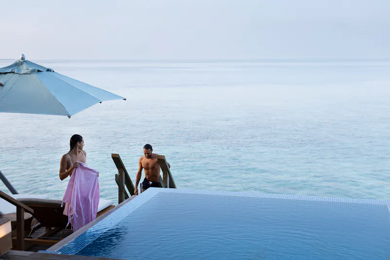 HDHotelMaledivenHuvafen FushiInfinite Horizons s Maldivian Poolside Escape
