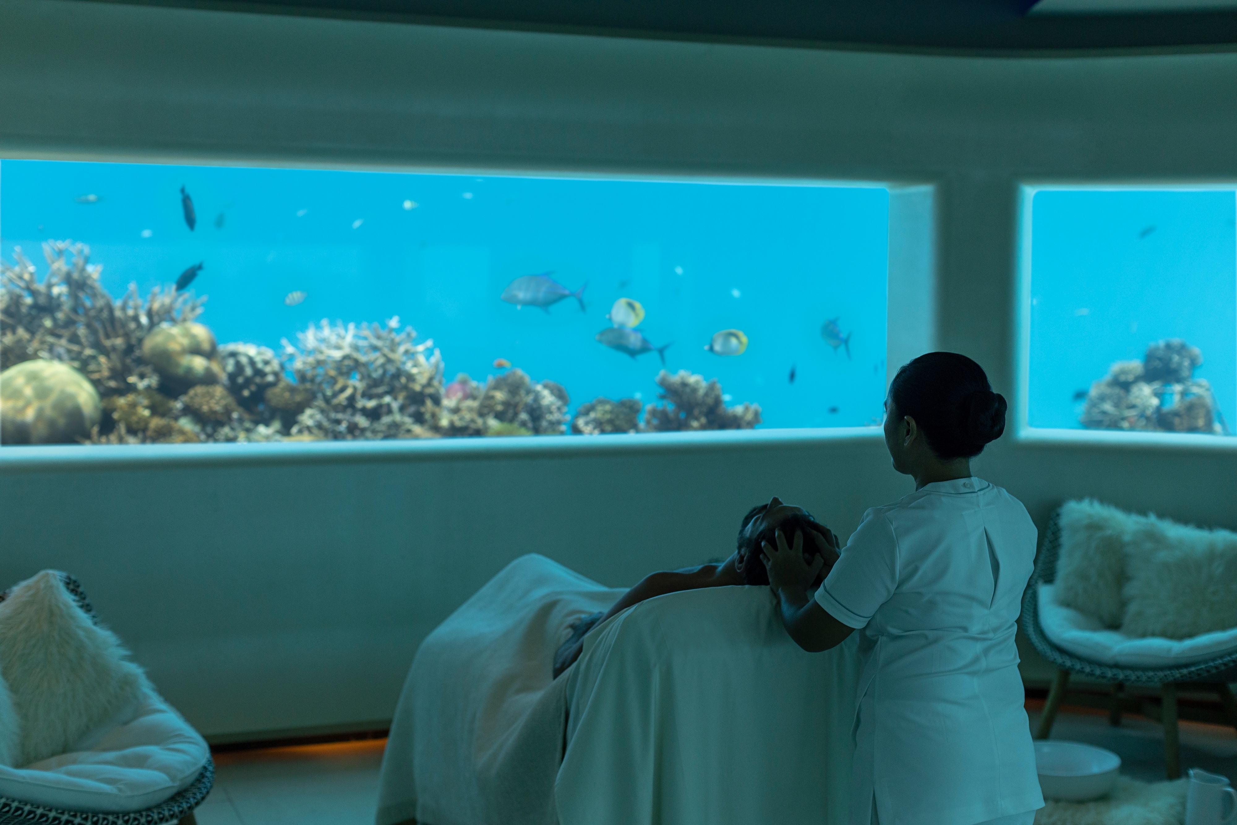 HDHotelMaledivenHuvafen FushiUnderwater Panoramas s Immersive Treatments