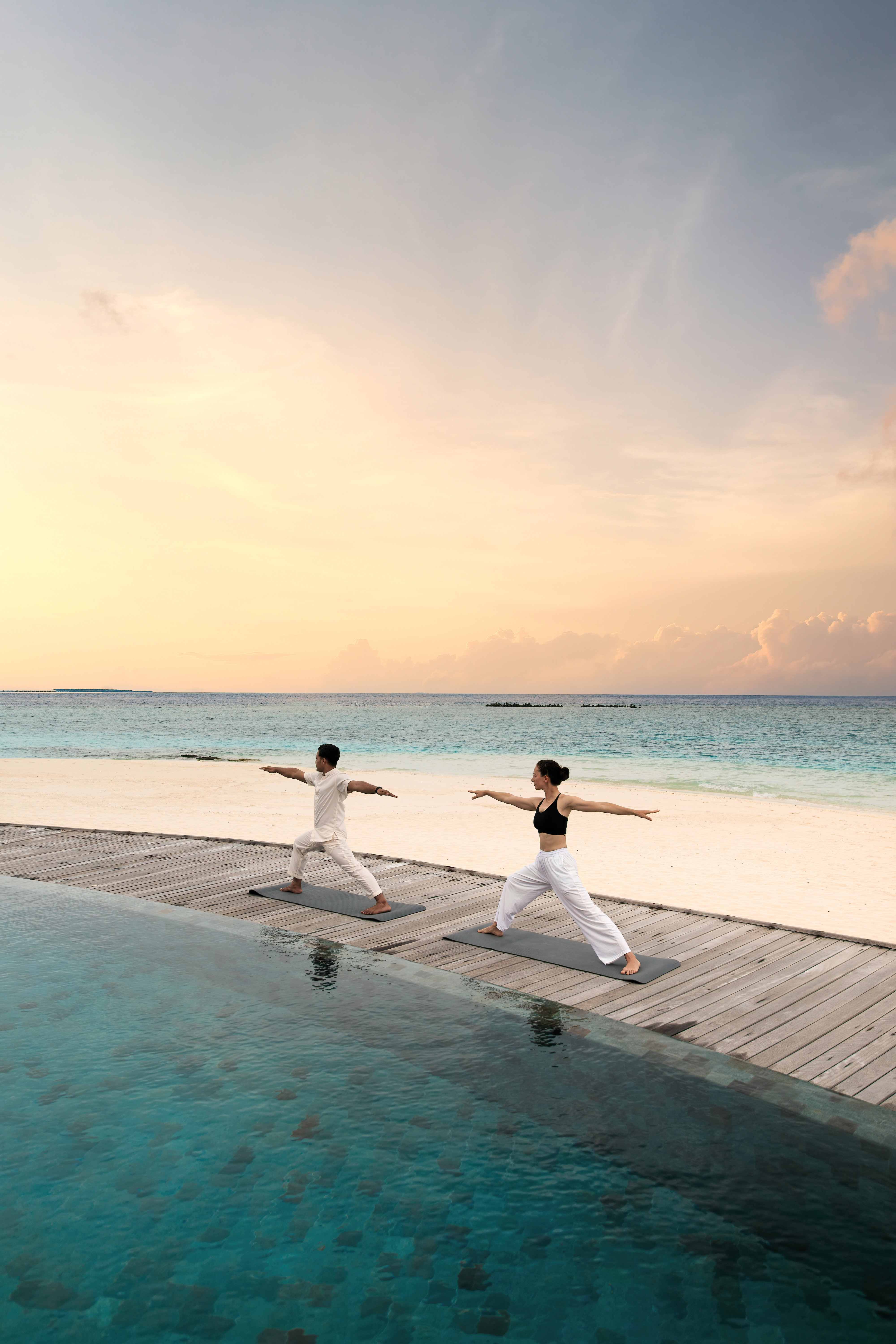 HDHotelMaledivenMilaidhoo MaldivesWellness Sunset Serenity on Maldivian Wate