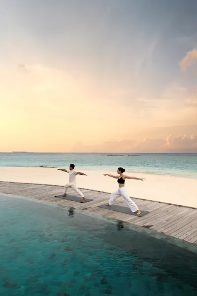HDHotelMaledivenMilaidhoo MaldivesWellness Sunset Serenity on Maldivian Wate