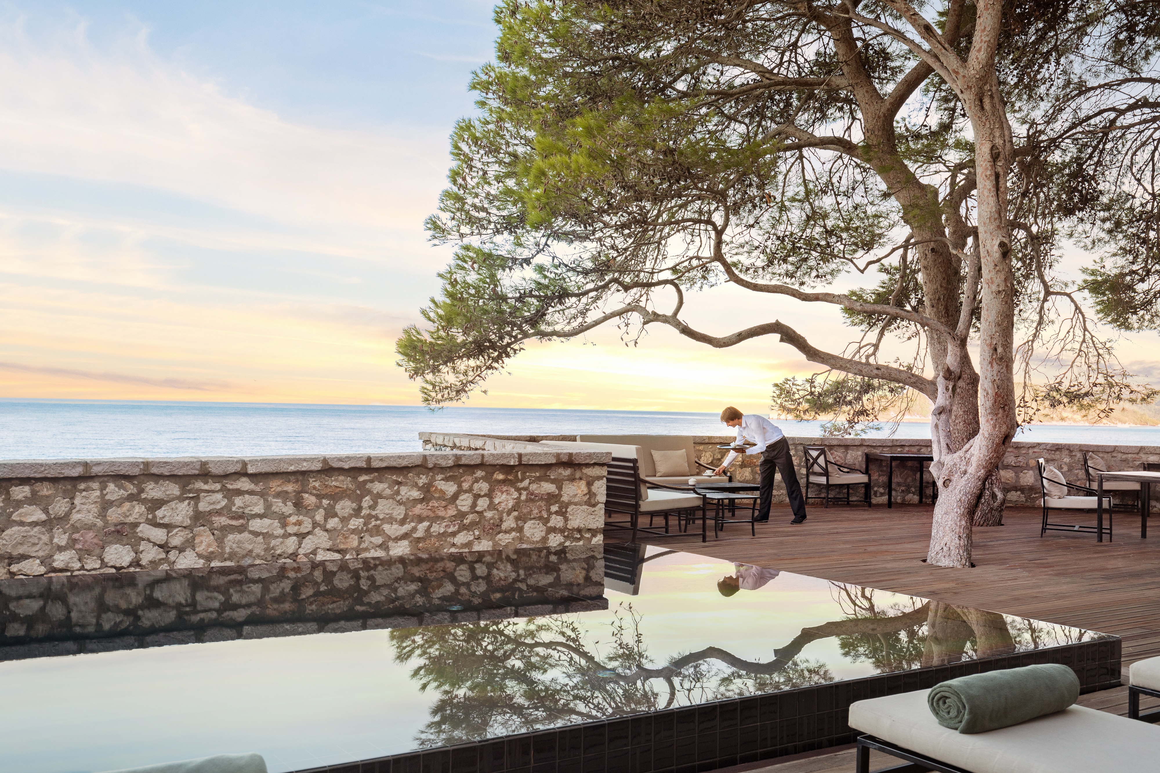HDHotelMontenegroAman Sveti StefanAMSS Sveti Stefan Cliff Pool