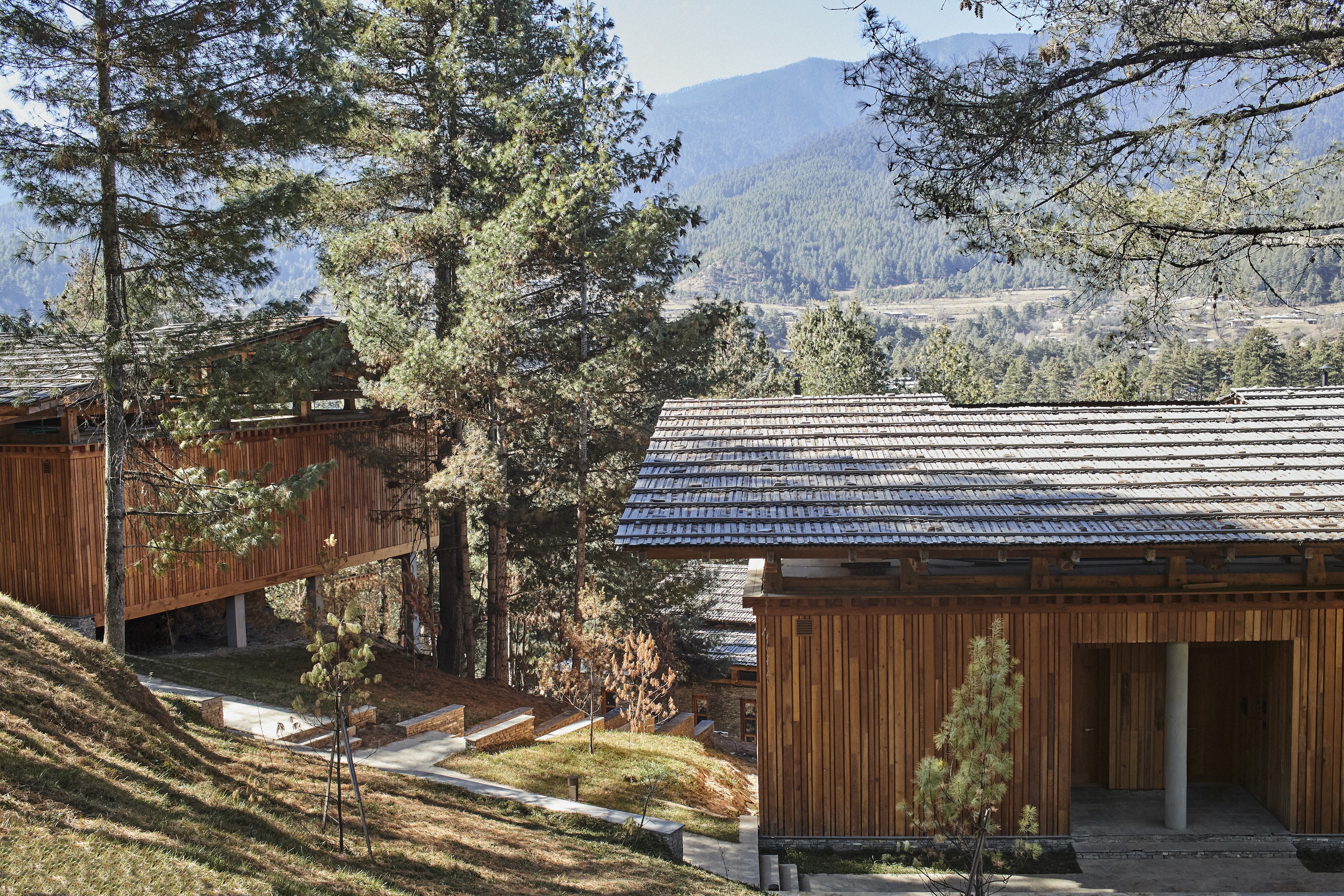 HDHotelBhutanSix Senses BumthangLodge Suite Exterior Bumthang