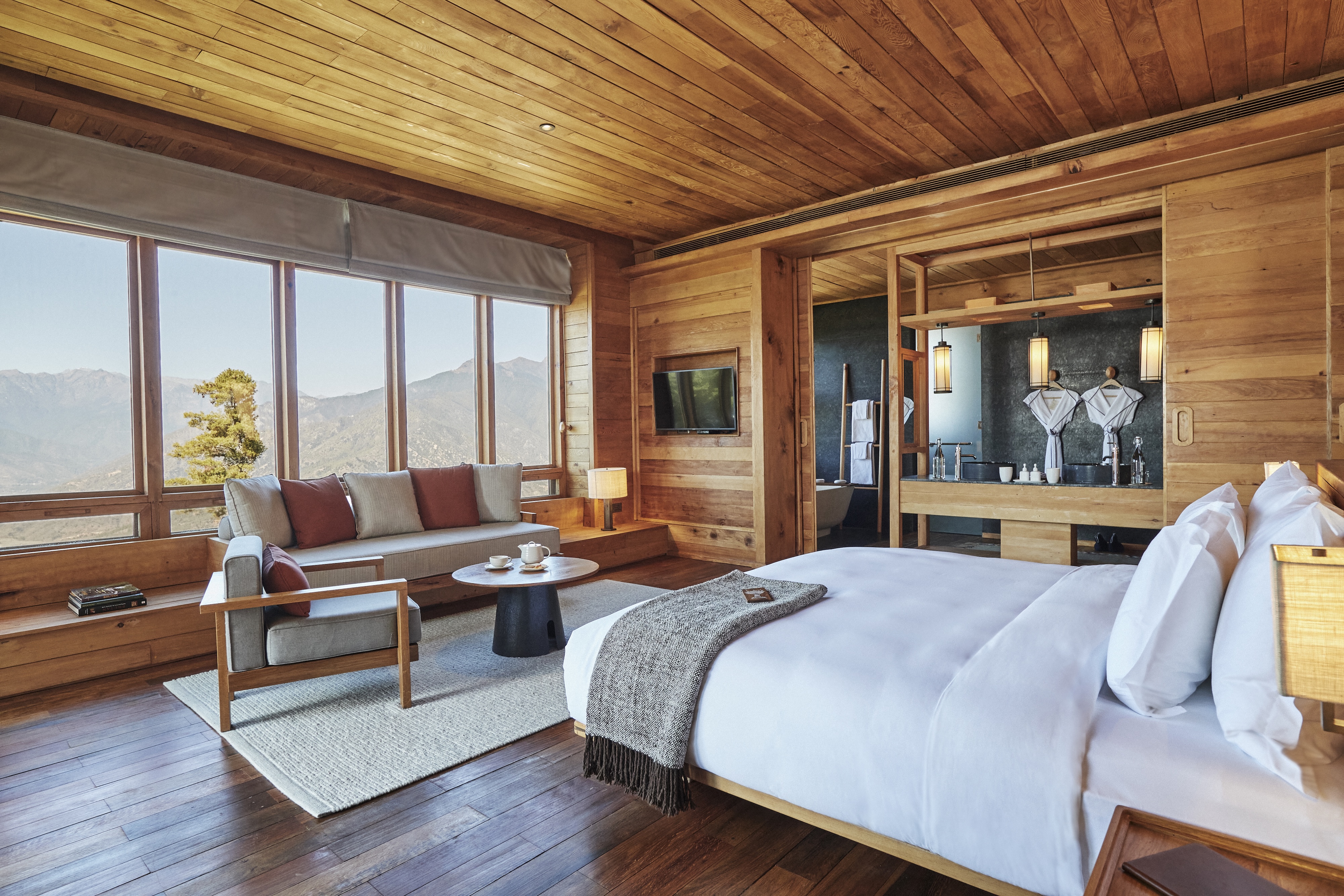 HDHotelBhutanSix Senses ParoOne Bedroom Villa bedroom Paro
