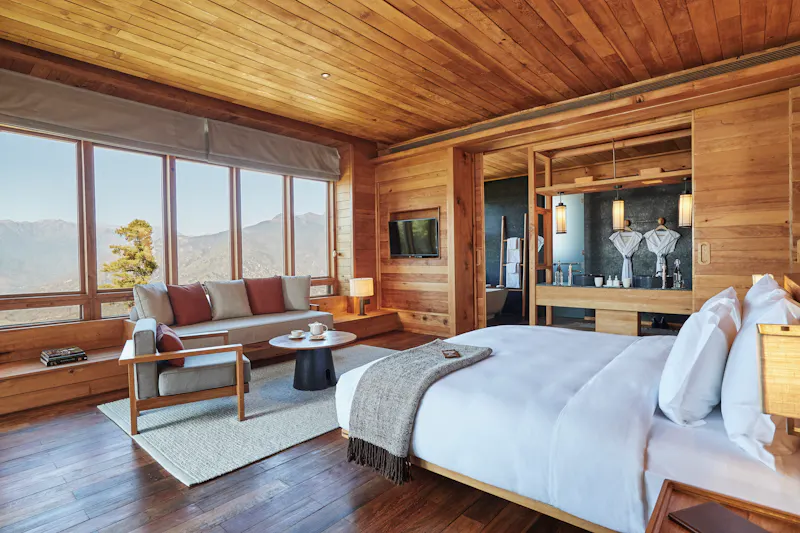 HDHotelBhutanSix Senses ParoOne Bedroom Villa bedroom Paro
