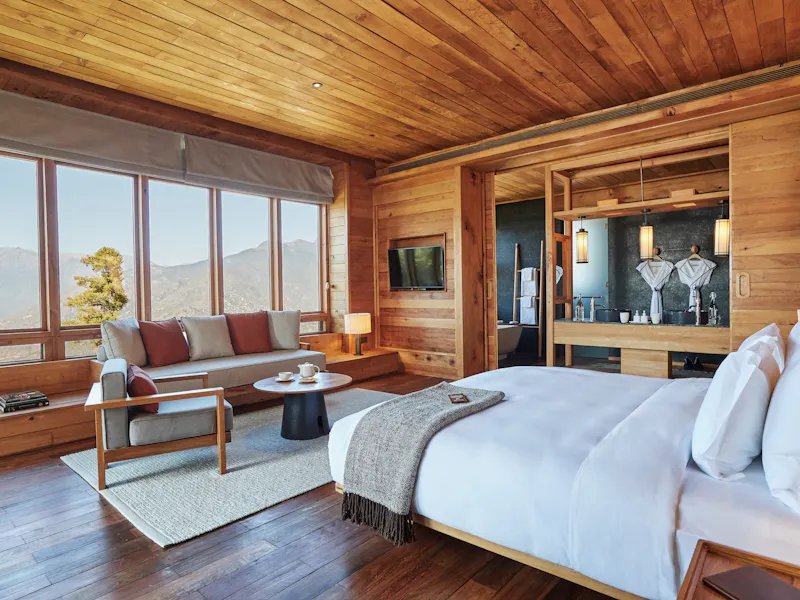 HDHotelBhutanSix Senses ParoOne Bedroom Villa bedroom Paro