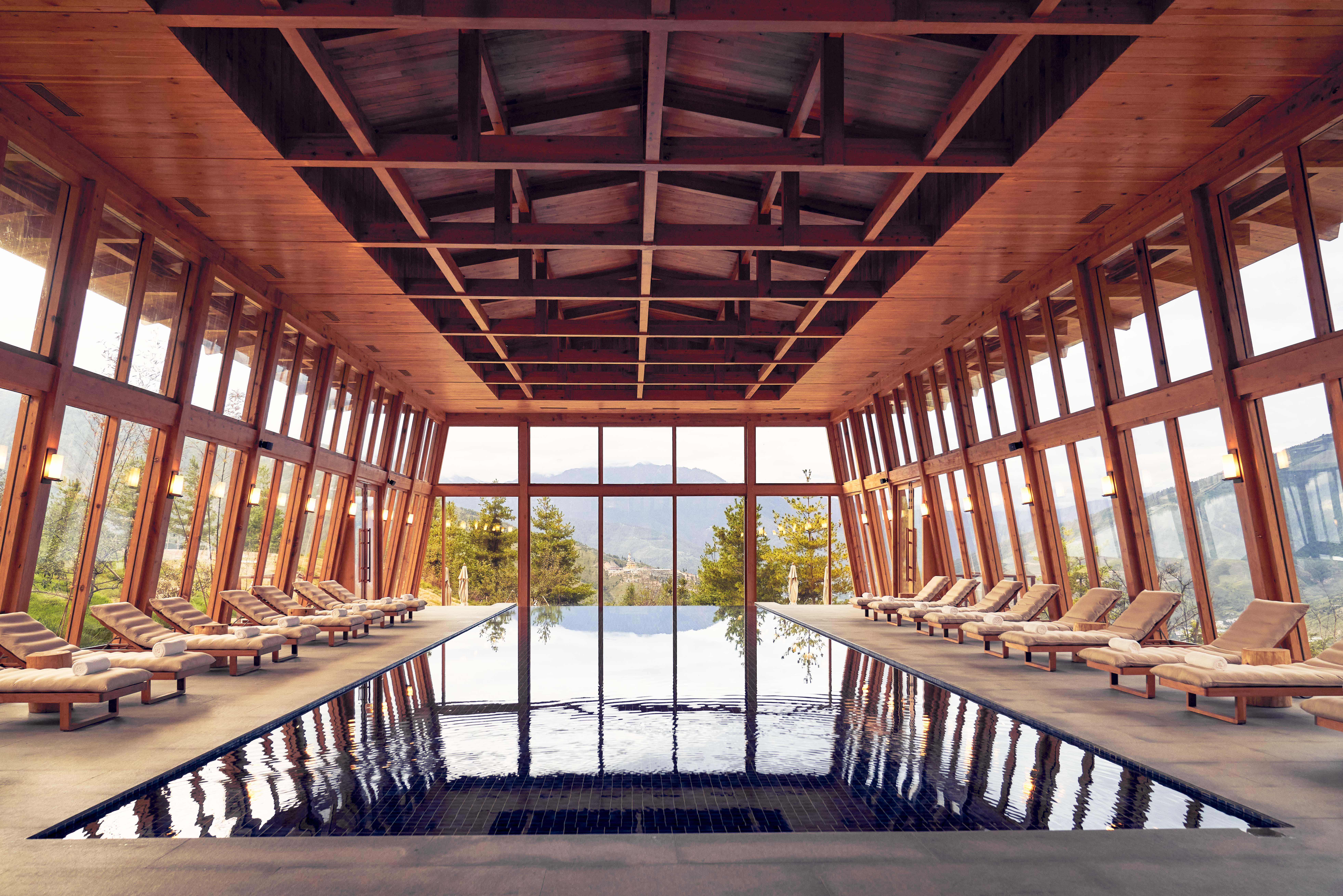 HDHotelBhutanSix Senses ThimphuSix Senses Thimphu Swimming Pool