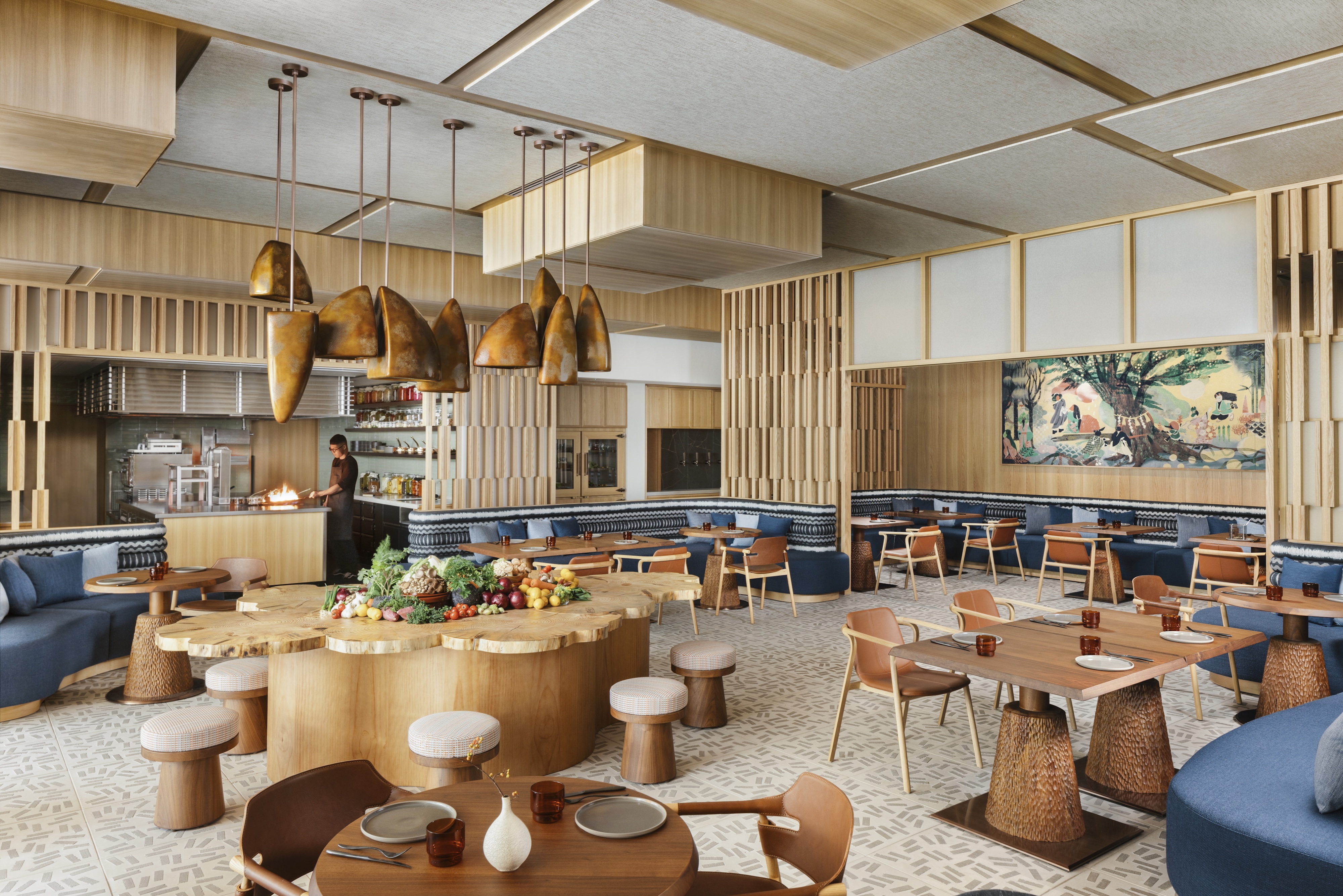 HDHotelJapanSix Senses KyotoSekki Restaurant Open Kitchen