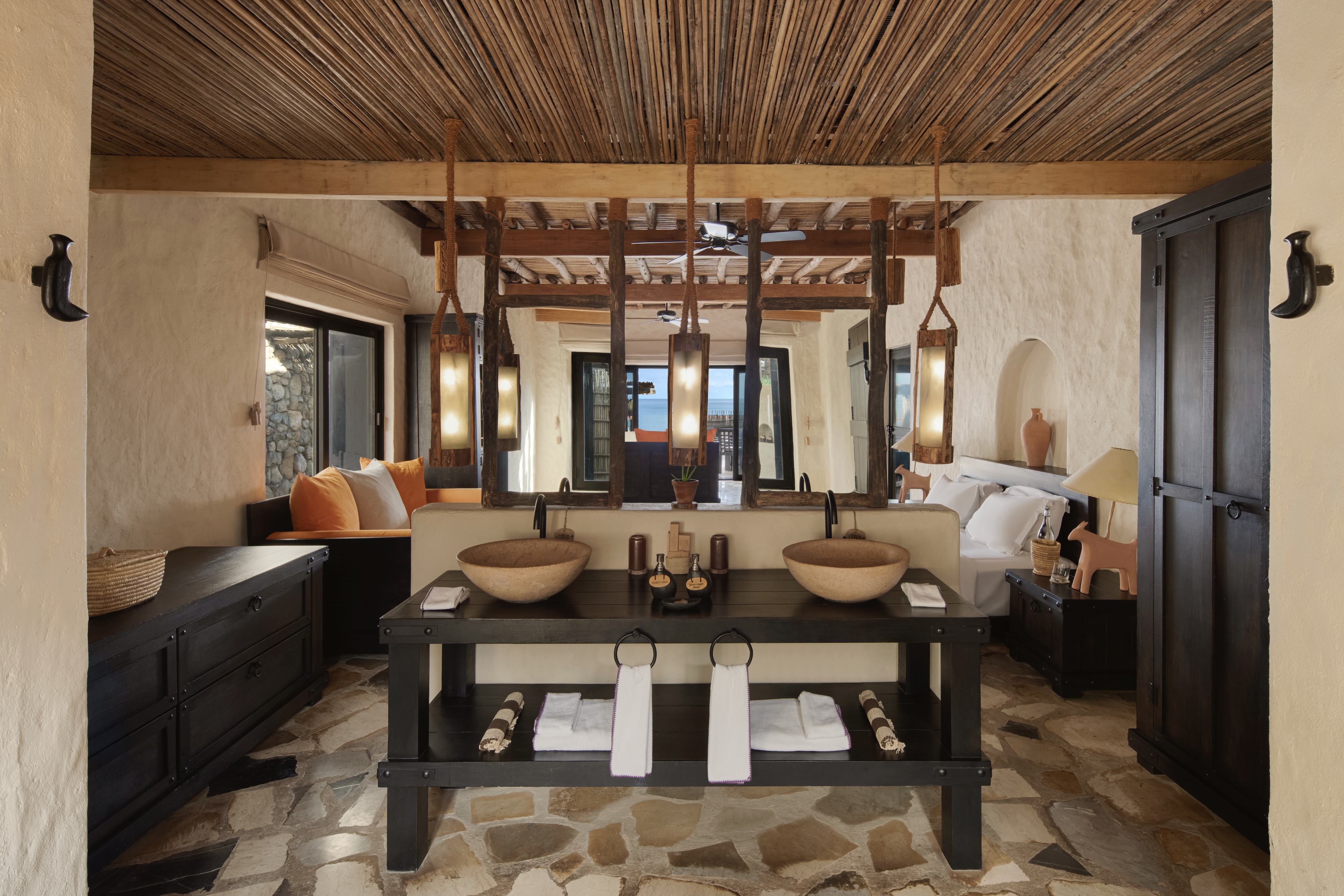 HDHotelOmanSix Senses Zighy BayPool Villa Beachfront Washbasin Area 2