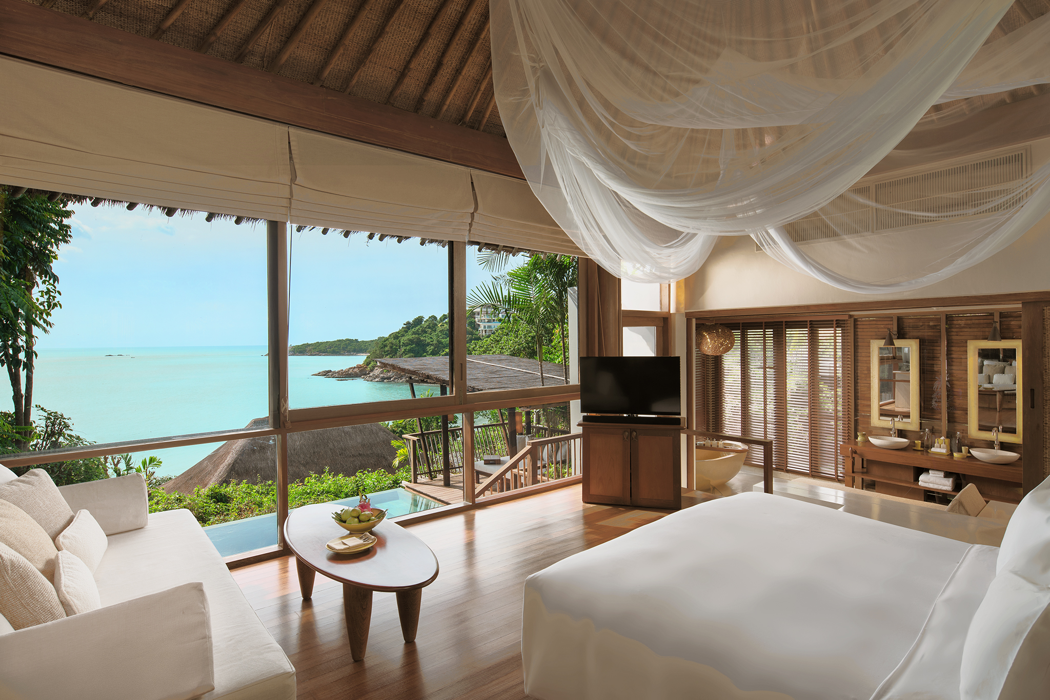 HDHotelThailandSix Senses SamuiOcean View Pool Villa Interior