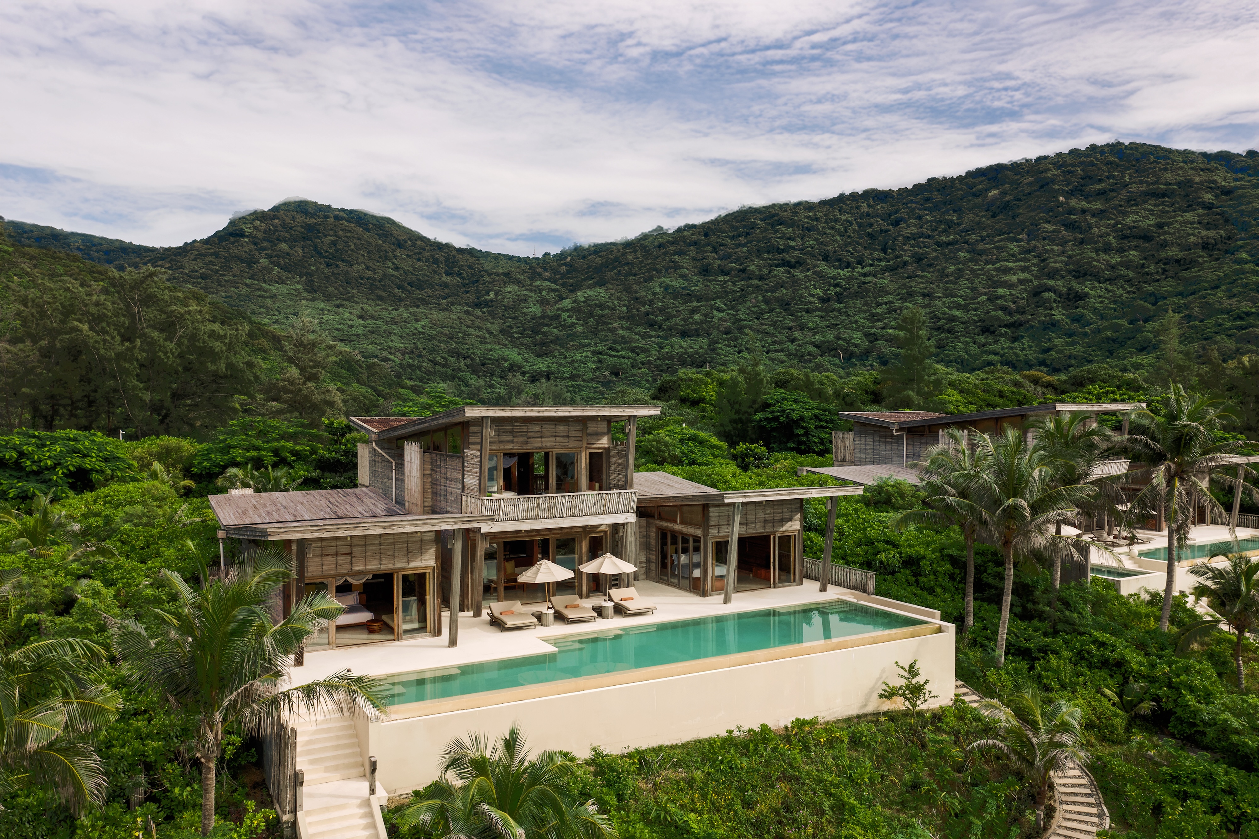 HDHotelVietnamSix Senses Con DaoOcean View Four Bedroom Pool Villa