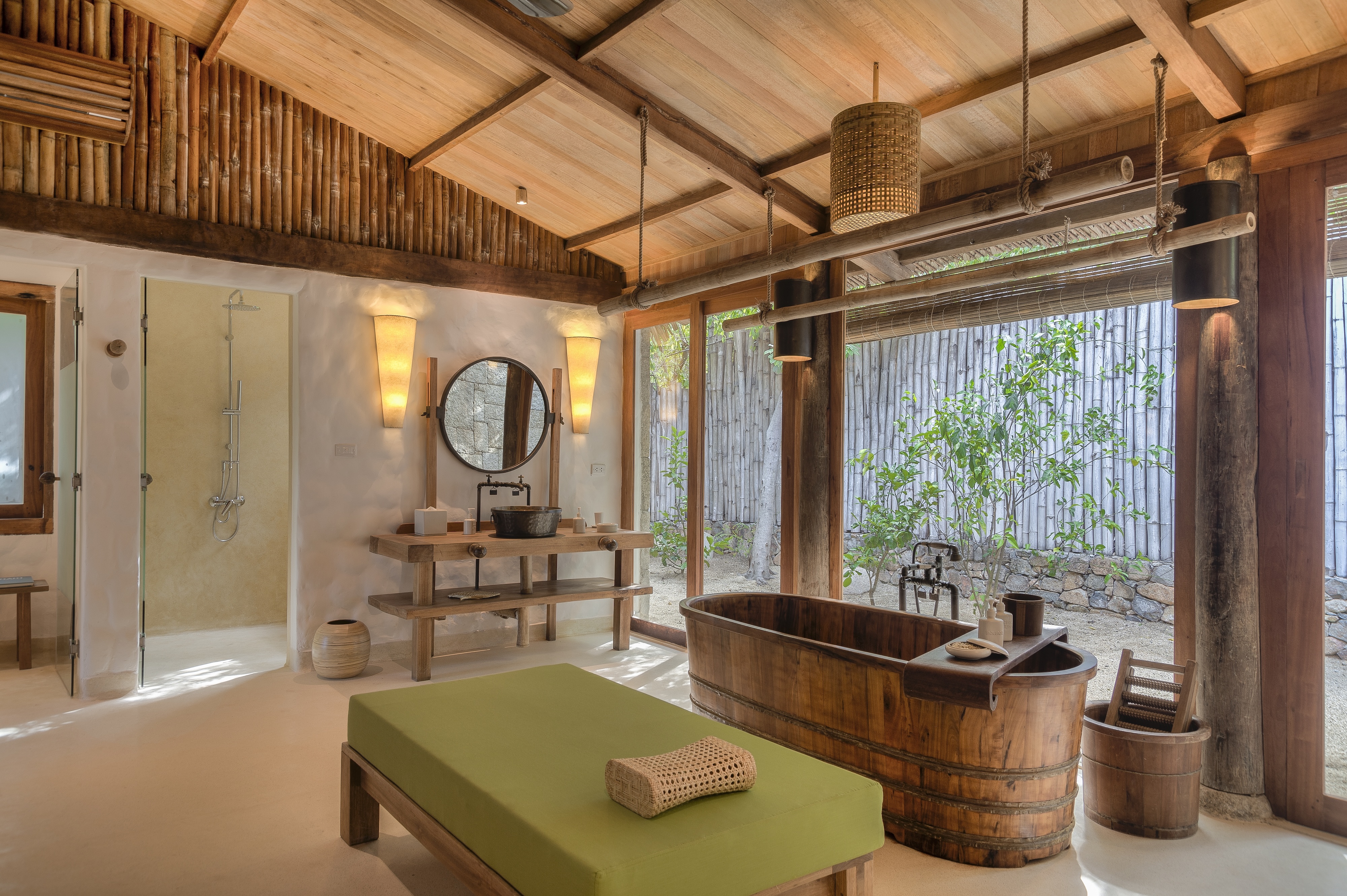 HDHotelVietnamSix Senses Ninh Van BayFamily Beach Pool Villa Bathroom