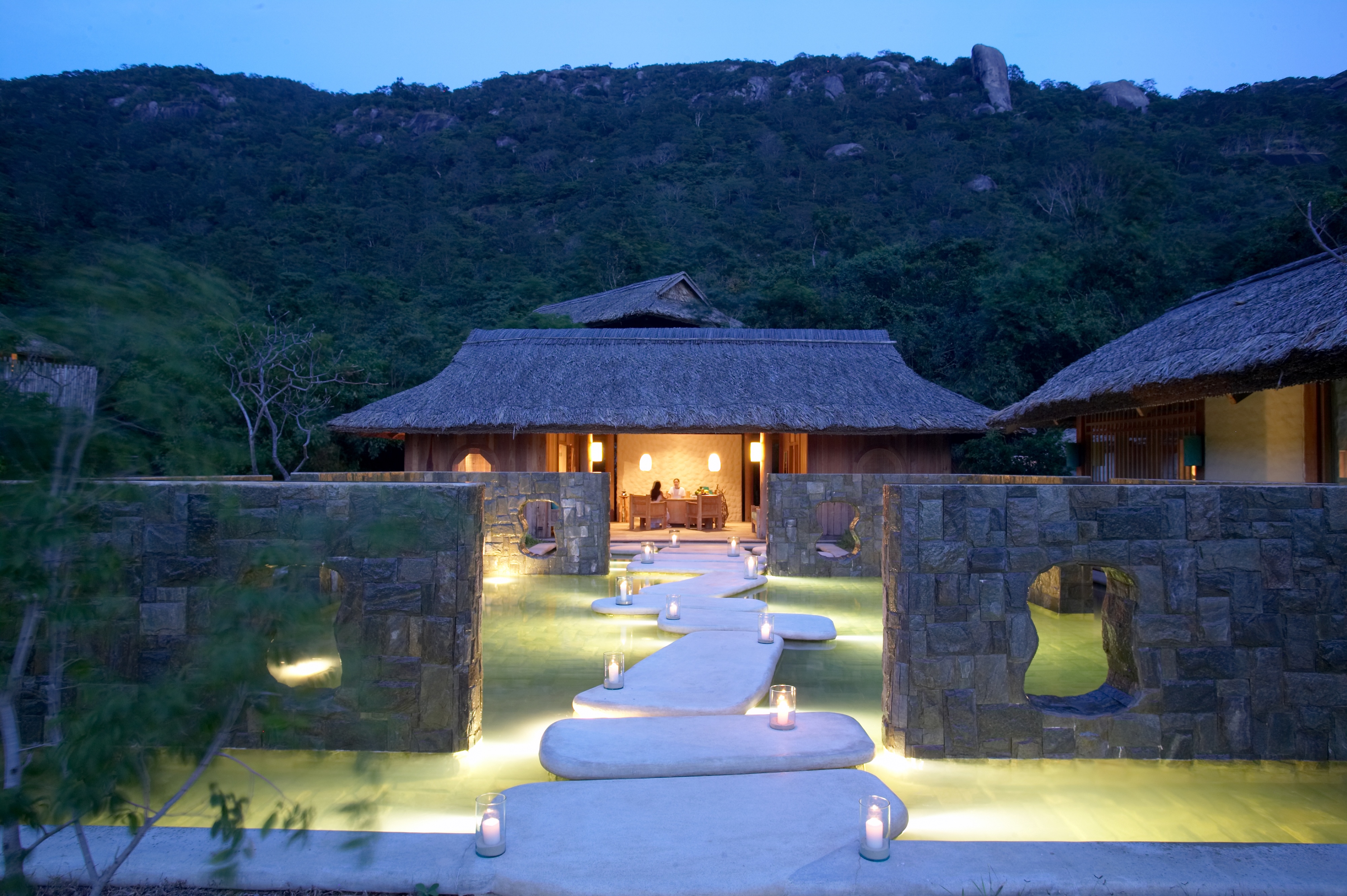 HDHotelVietnamSix Senses Ninh Van BaySpa Reception 1