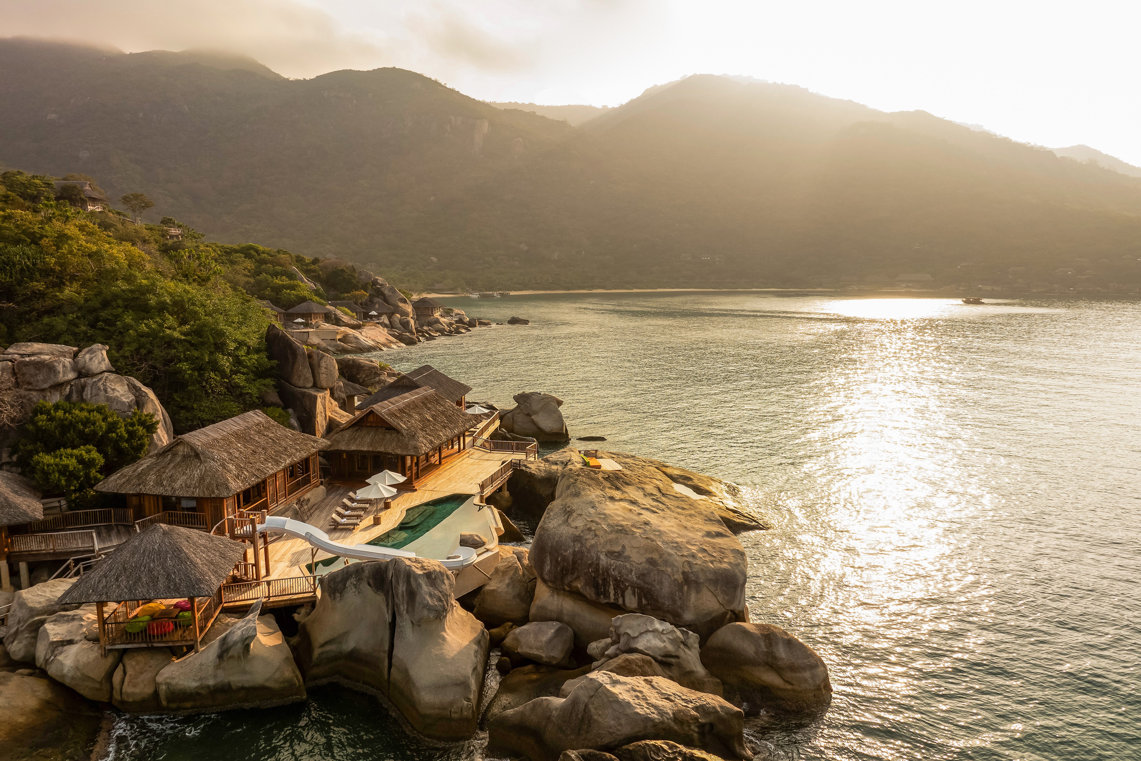 HDHotelVietnamSix Senses Ninh Van BayThe Rock Retreat Aerial