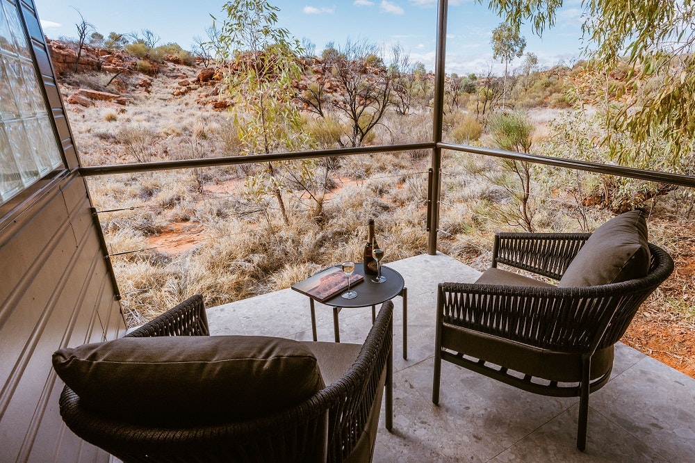HotelAustralienDiscovery Parks Kings Canyon ResortTerasse