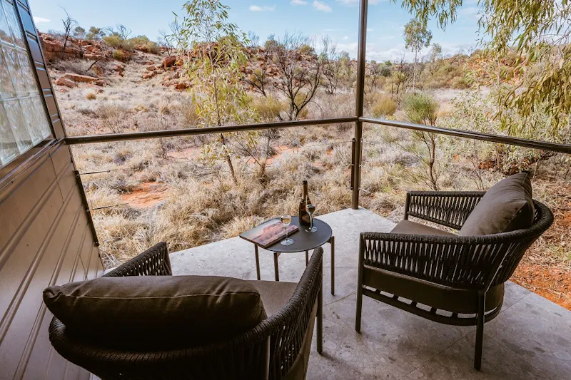 HotelAustralienDiscovery Parks Kings Canyon ResortTerasse