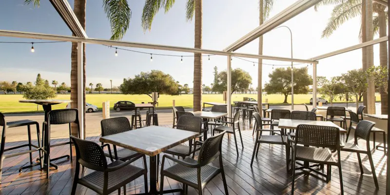 HotelAustralienCrowne Plaza PerthTerasse