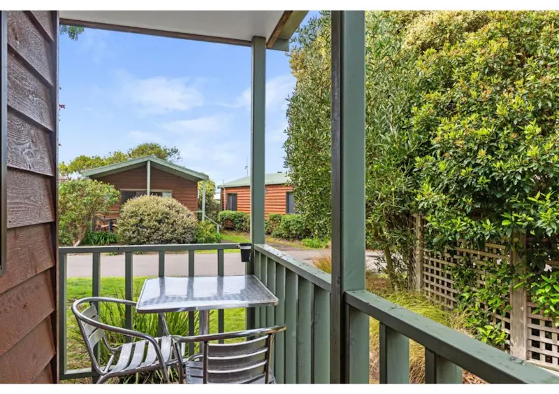 HotelAustralienDiscovery Parks WarrnamboolTerasse