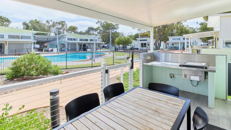 HotelAustralienRAC Cervantes Holiday ParkTerasse