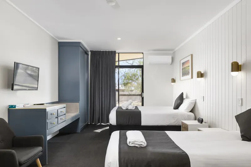 HotelAustralienThe Wine VineDeluxe Twin 1