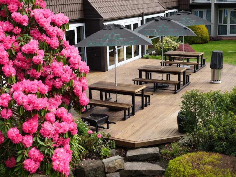 HotelNeuseelandSuedinselDunedinLeisure LodgeTerrasse