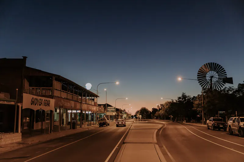 HDAustralienQLDOutbackBarcaldine Strasse 142510 JackHarlem Firme TEQ
