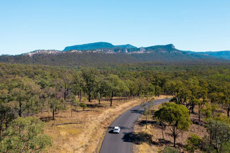 HDAustralienQLDOutbackCarnarvon NP Road 139126 TEQ