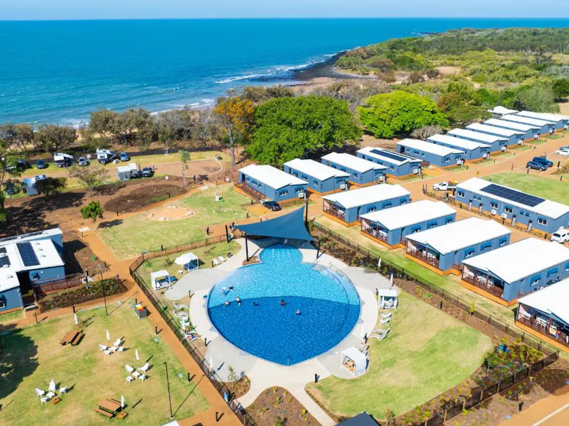 HotelAustralienQueenslandTurtle SandsLuftansicht