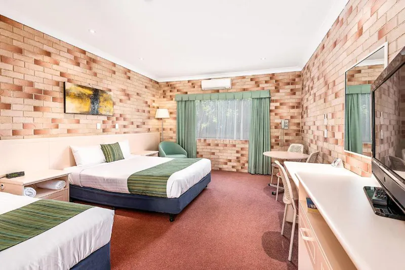 HotelAustralienQueenslandComfort Inn Glenfield ToowoombaZimmerbeispiel 2