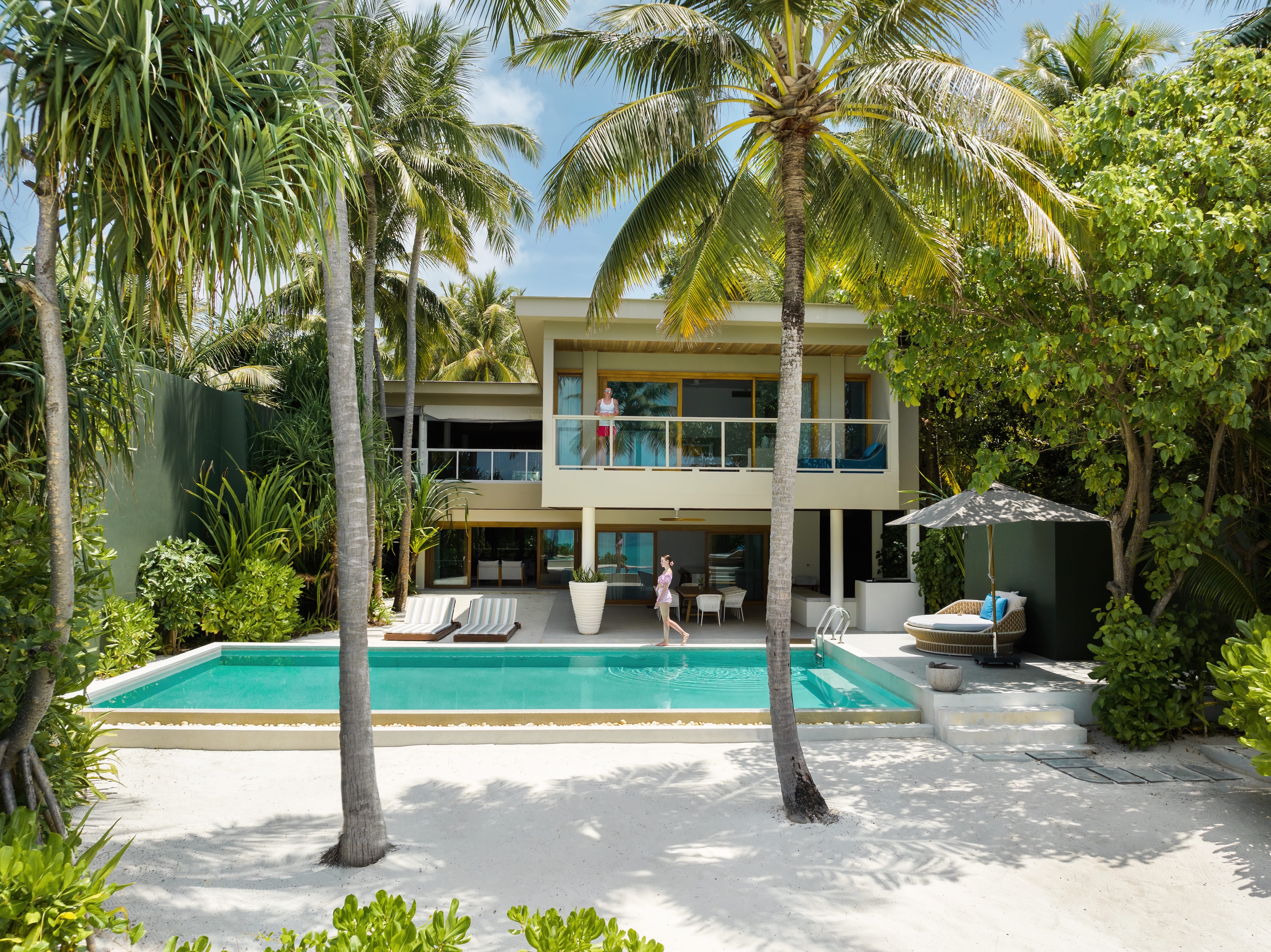 HDHotelMaledivenAmilla MaldivesAmilla Four Bedroom Beach Residence aerial