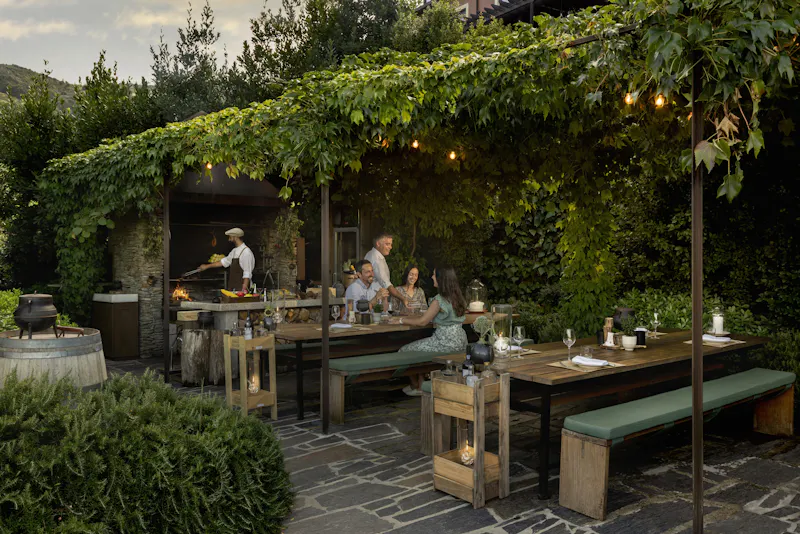 HDHotelPortugalSix Senses Douro ValleyGarden Barbecue with model