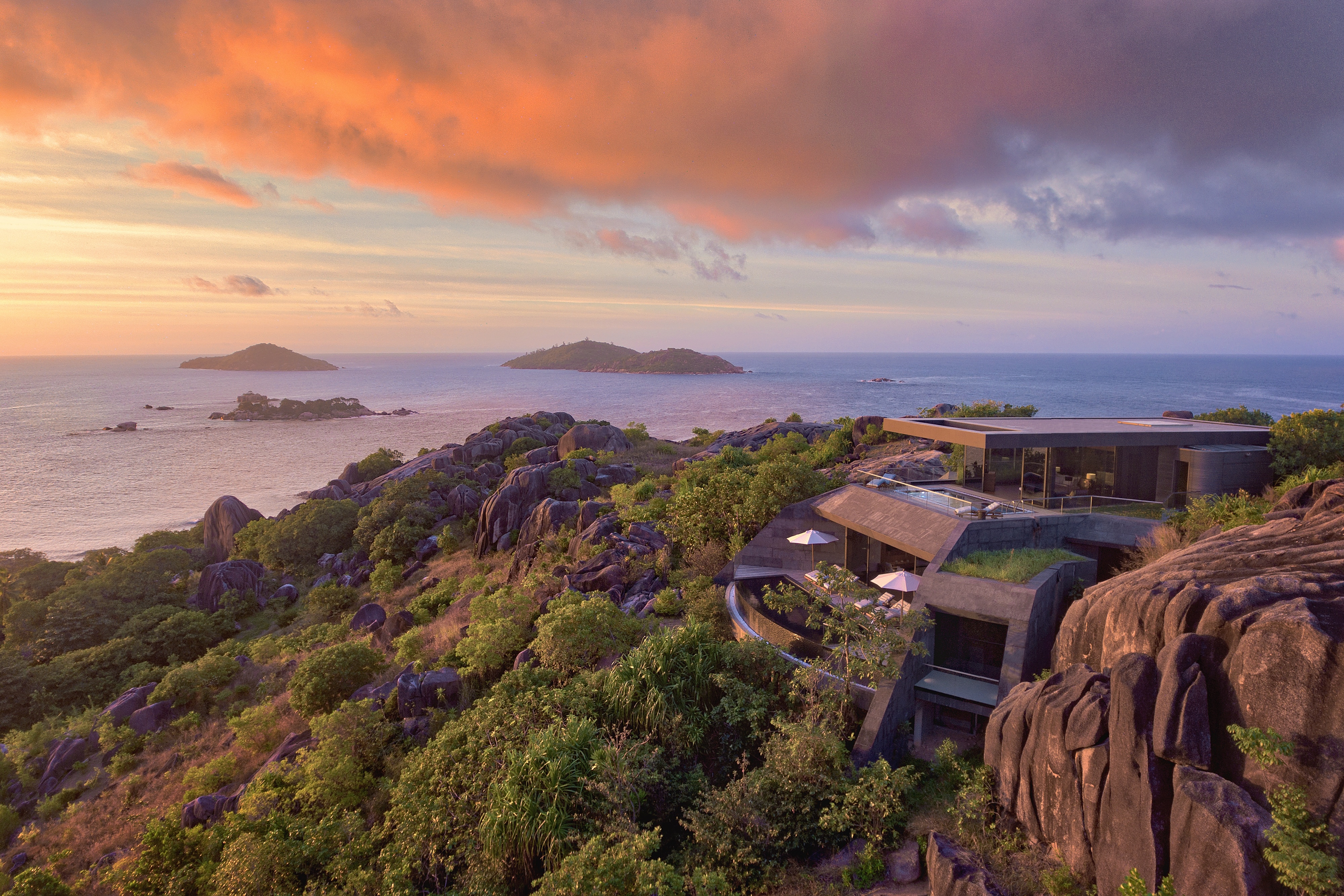HDHotelSeychellenSix Senses Zil PasyonThree Bedroom Residence Exterior Ocean